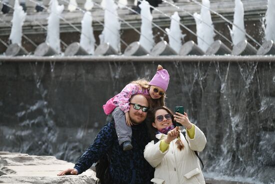 В Москве открылся сезон фонтанов