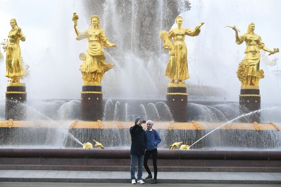 В Москве открылся сезон фонтанов