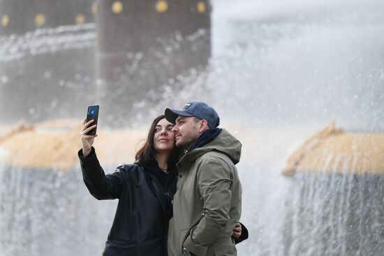 В Москве открылся сезон фонтанов