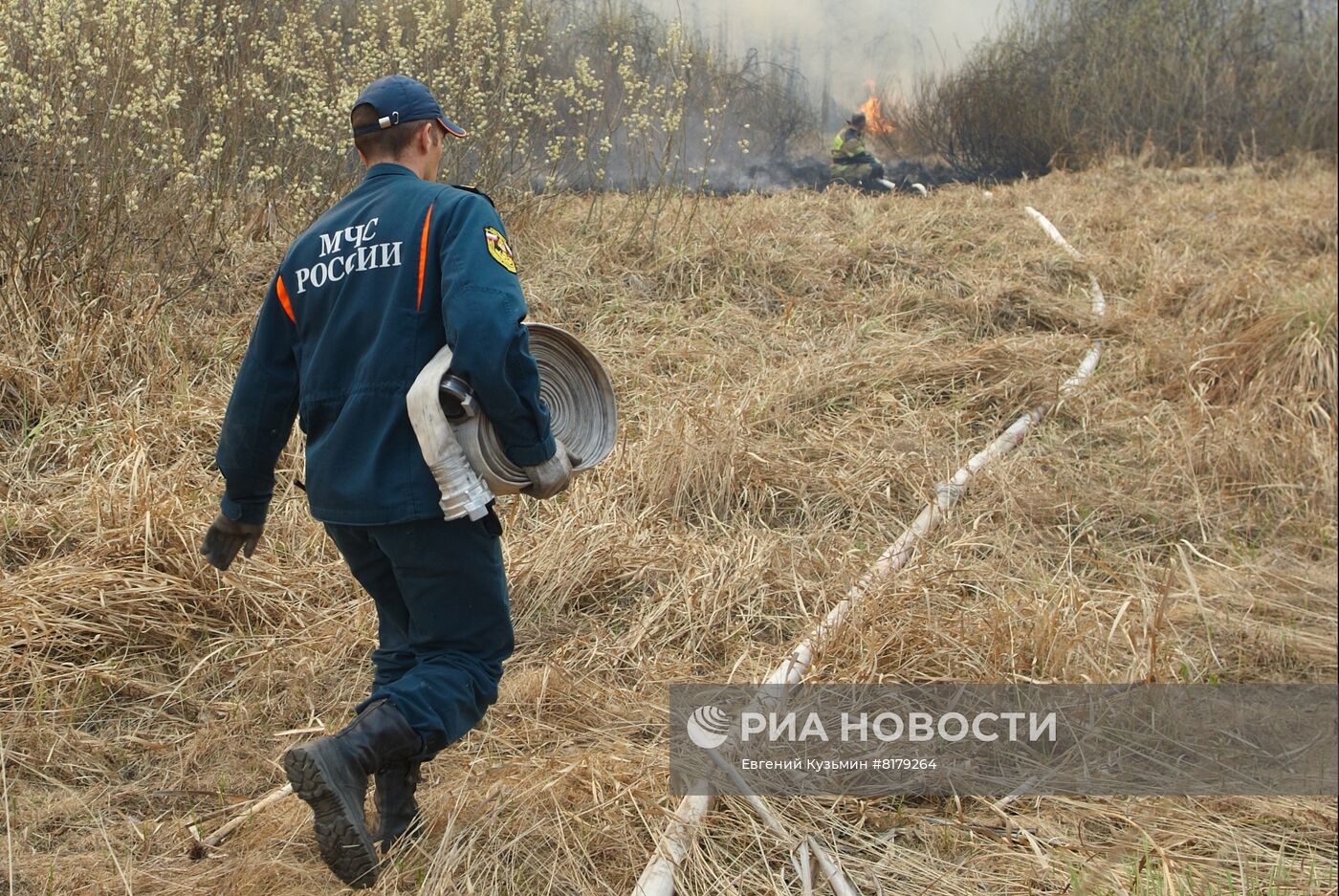 Природные пожары в Курганской области