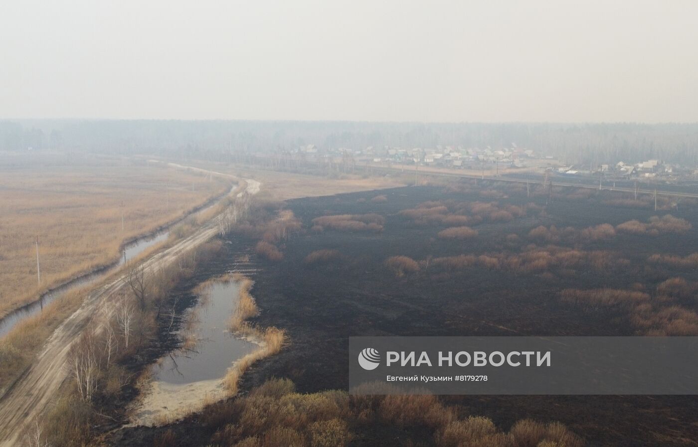 Природные пожары в Курганской области