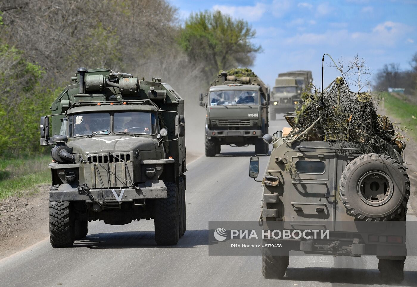 Военная техника ВС РФ на Харьковском направлении | РИА Новости Медиабанк