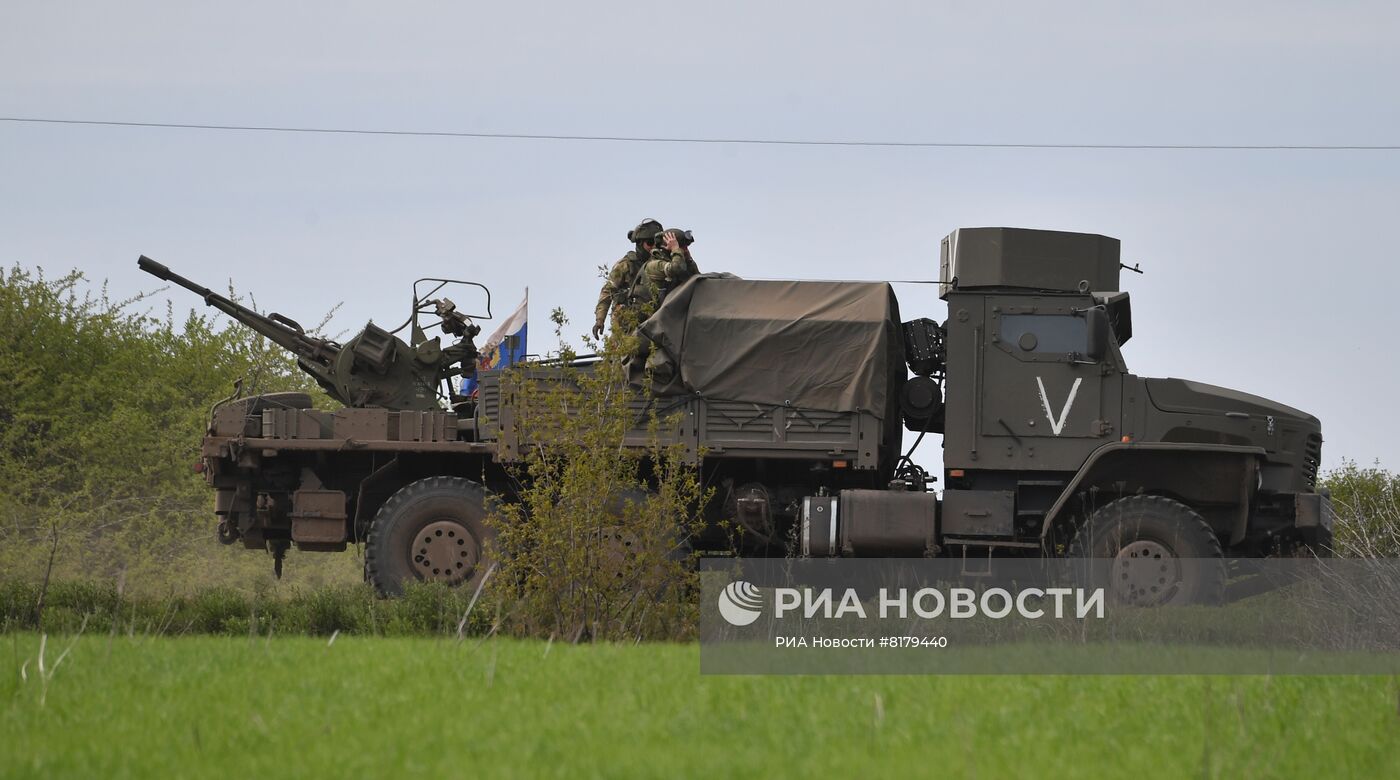 Военная техника ВС РФ на Харьковском направлении | РИА Новости Медиабанк