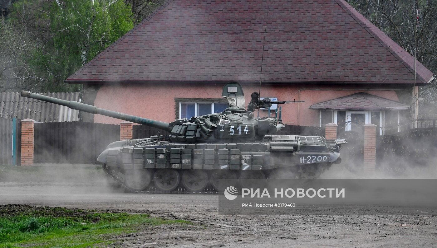 Военная техника ВС РФ на Харьковском направлении