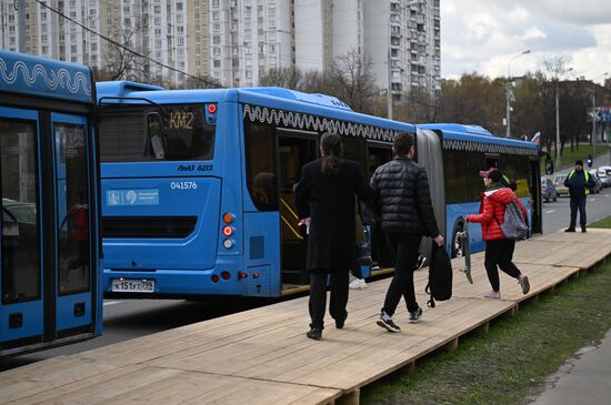 Временное закрытие участка Люблинско-Дмитровской линии метро