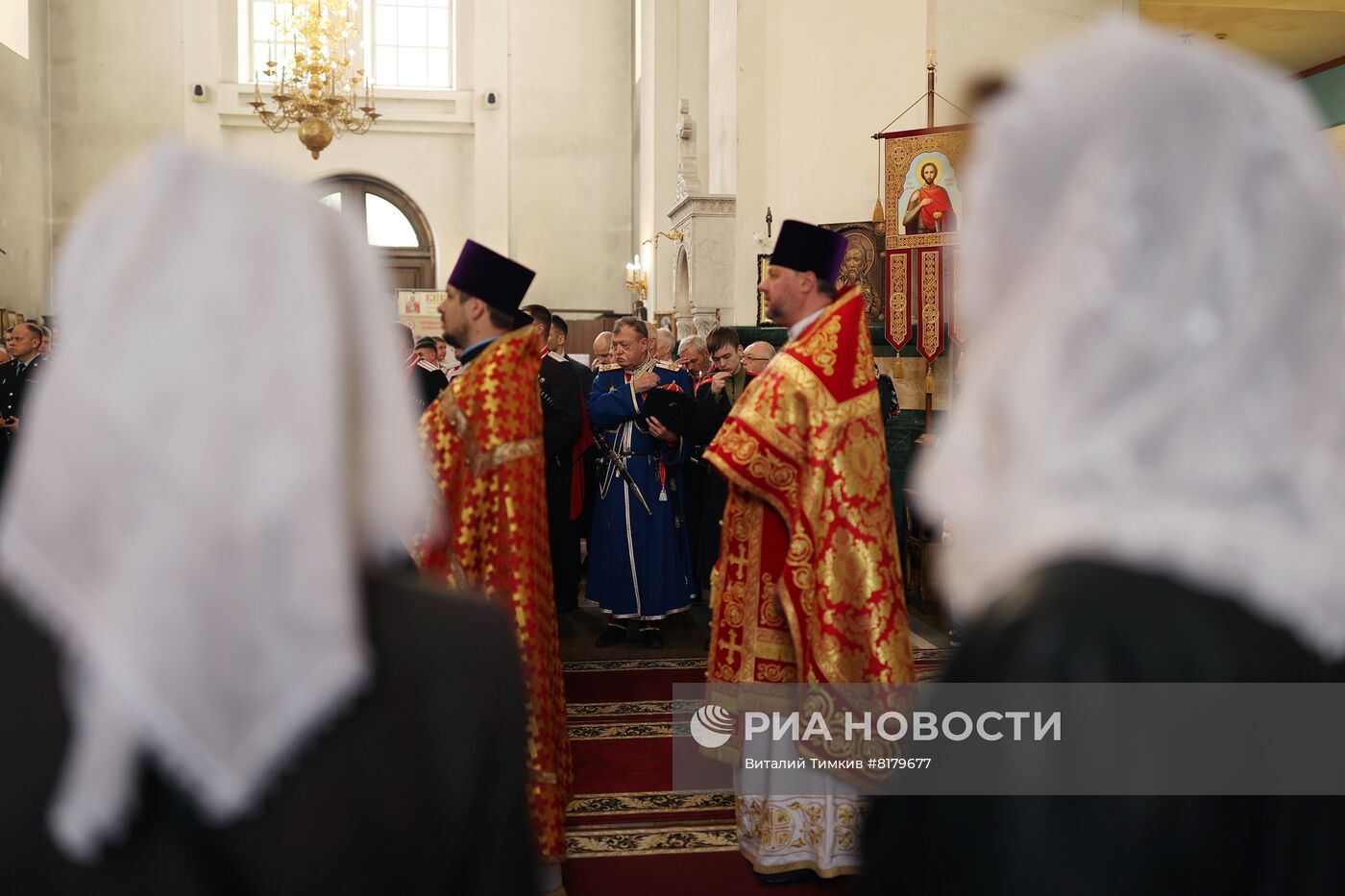 Общевойсковой казачий молебен