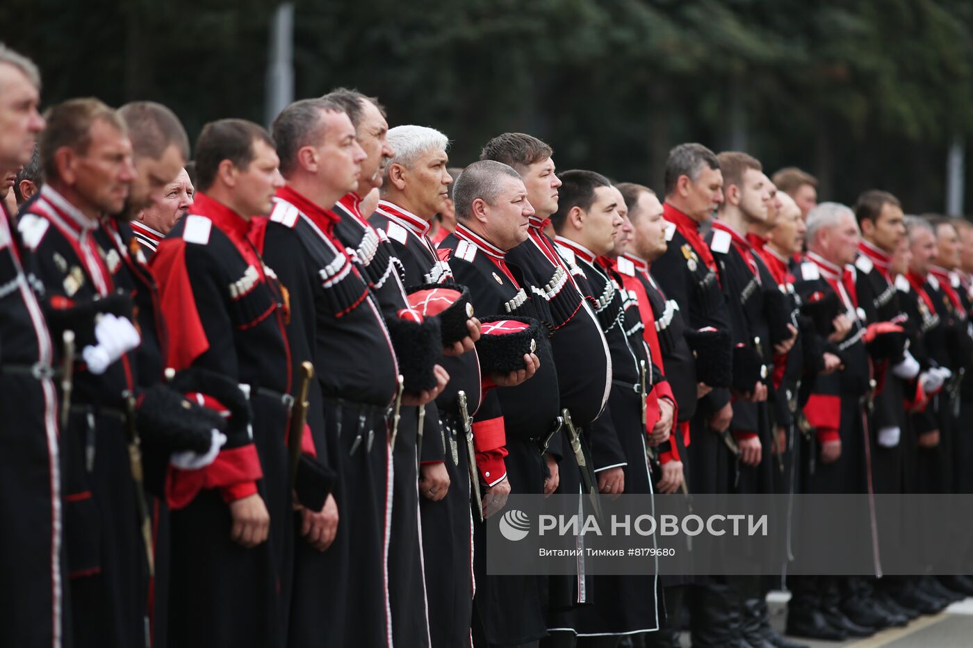 Общевойсковой казачий молебен