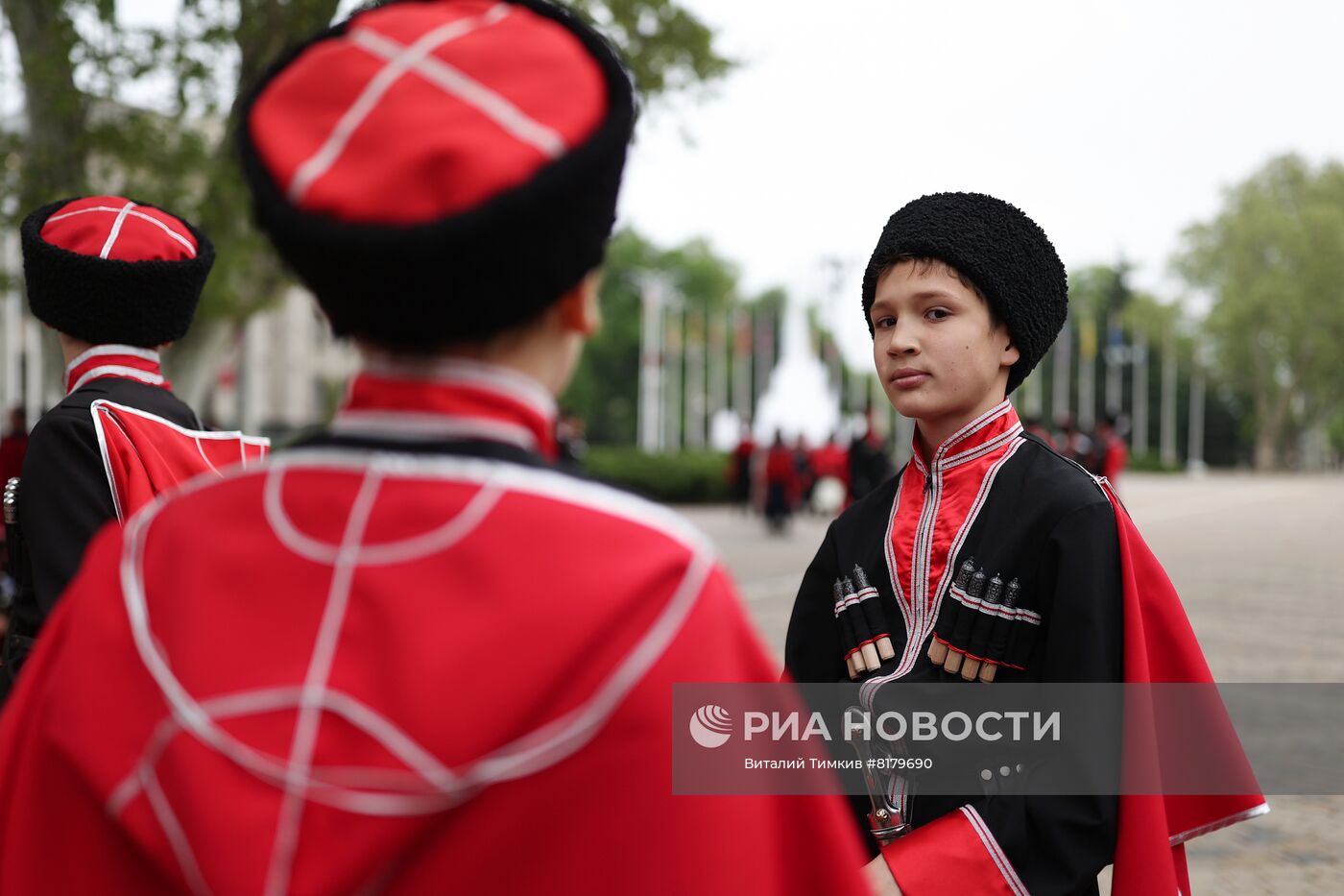 Общевойсковой казачий молебен