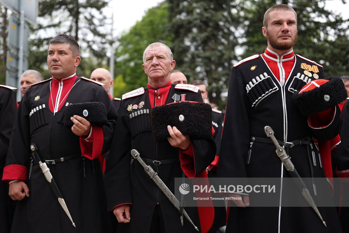 Общевойсковой казачий молебен