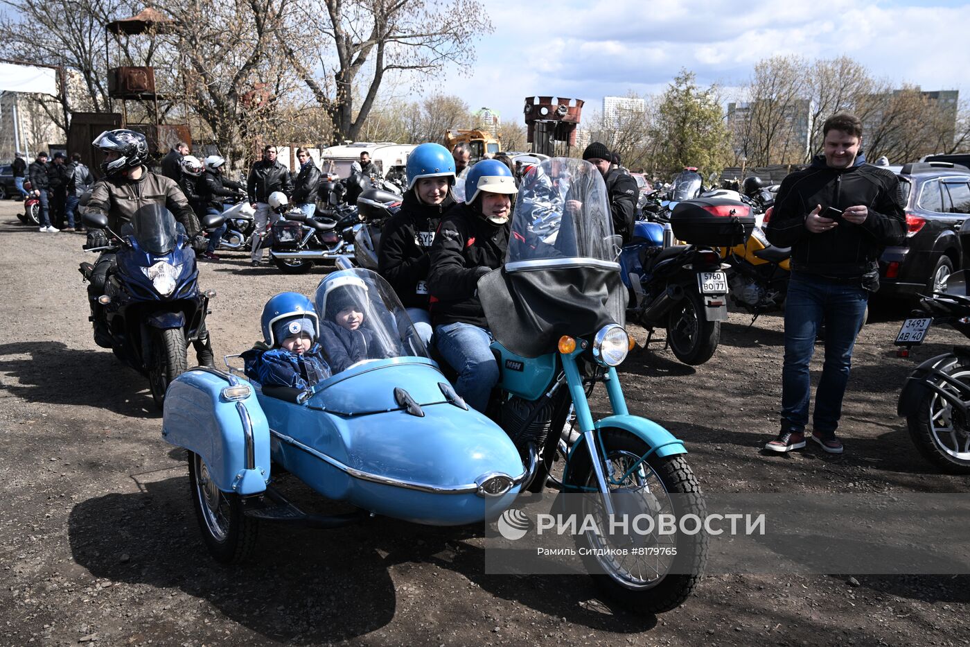 Открытие мотосезона в Москве