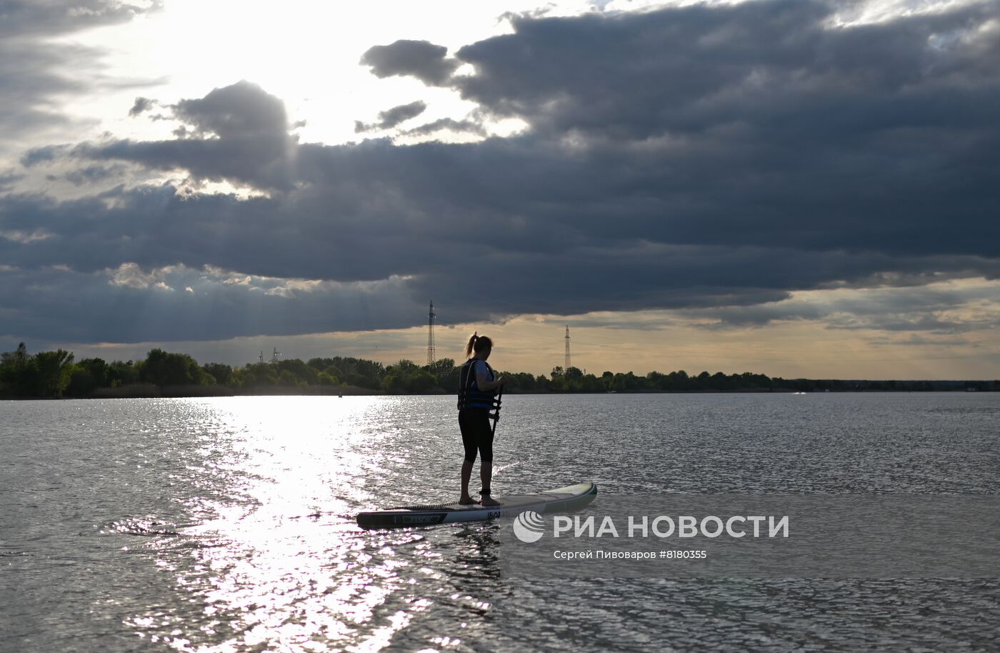 Открытие сезона sup-серфинга в Ростовской области