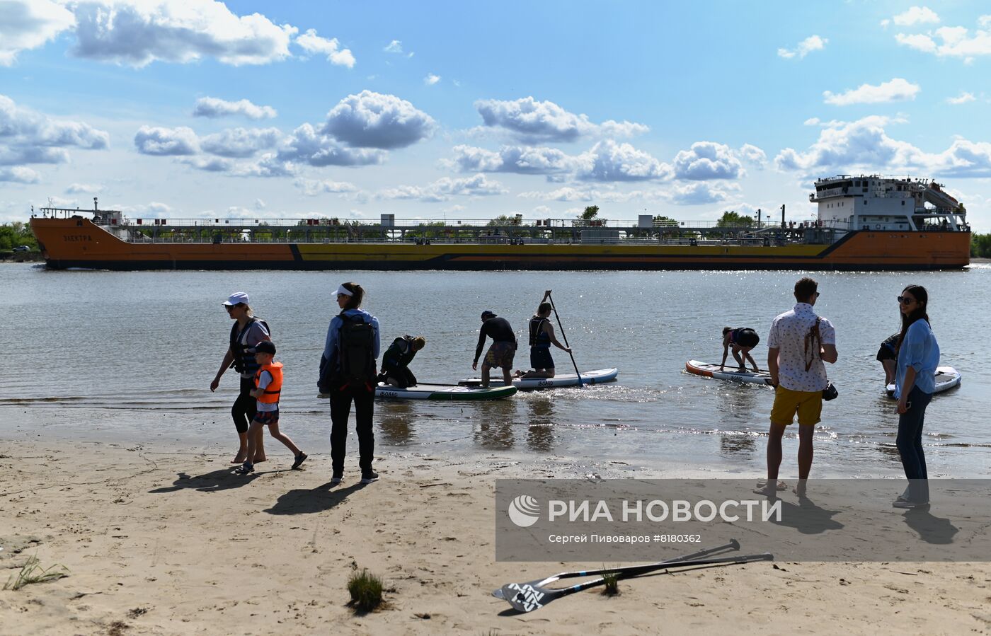 Открытие сезона sup-серфинга в Ростовской области
