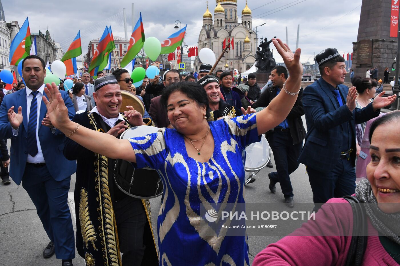 Празднование Дня труда в России