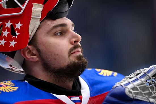 Хоккей. Выставочный матч. Россия - Белоруссия