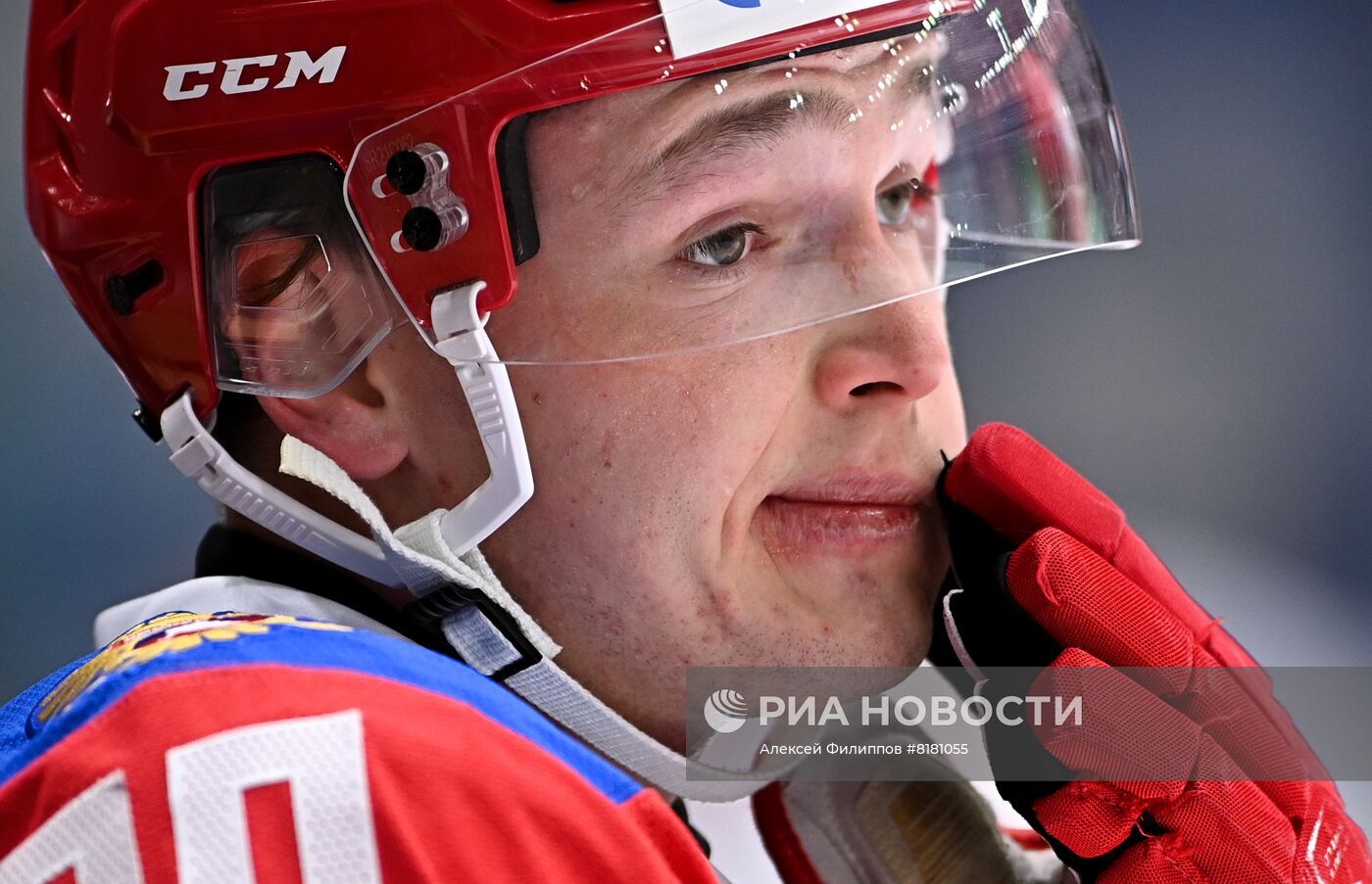 Хоккей. Выставочный матч. Россия - Белоруссия