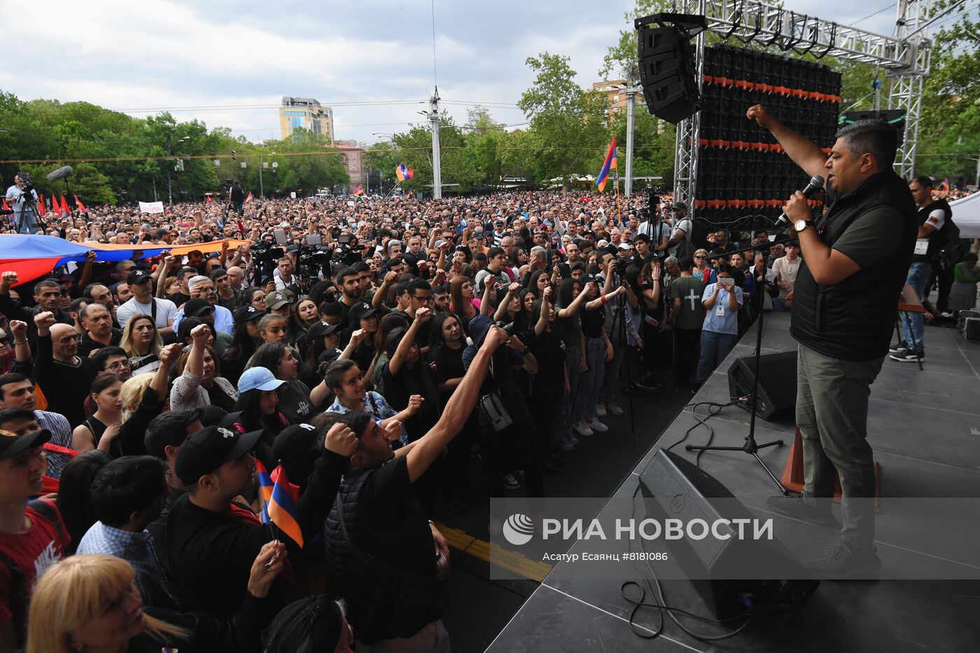 Протесты в Ереване