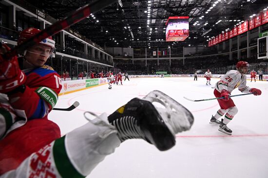 Хоккей. Выставочный матч. Россия - Белоруссия