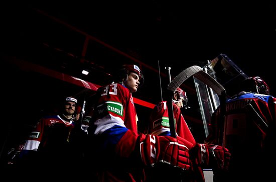 Хоккей. Выставочный матч. Россия - Белоруссия