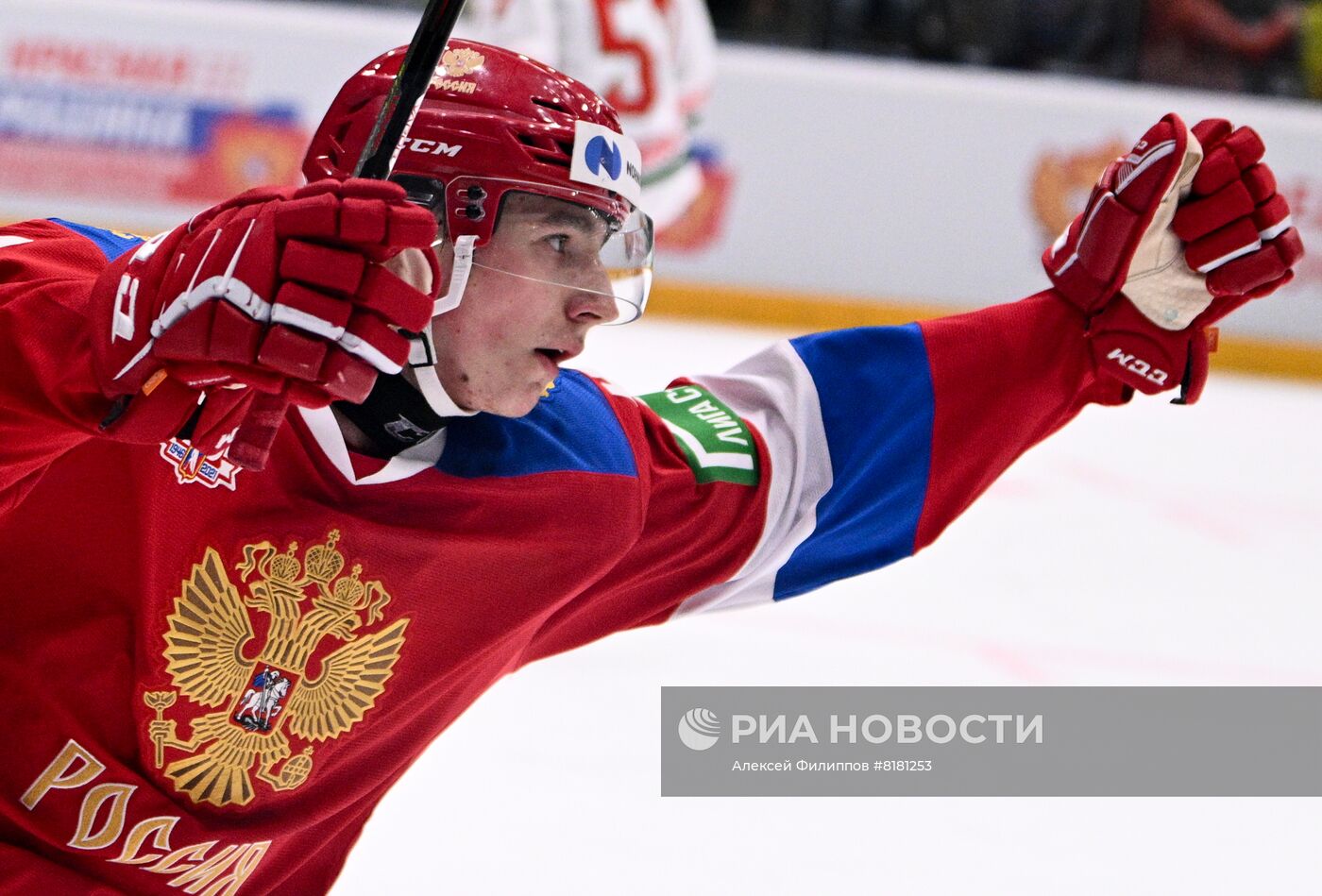 Хоккей. Выставочный матч. Россия - Белоруссия