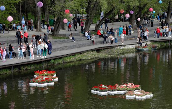 Фестиваль "Река в цвету" в Белгороде