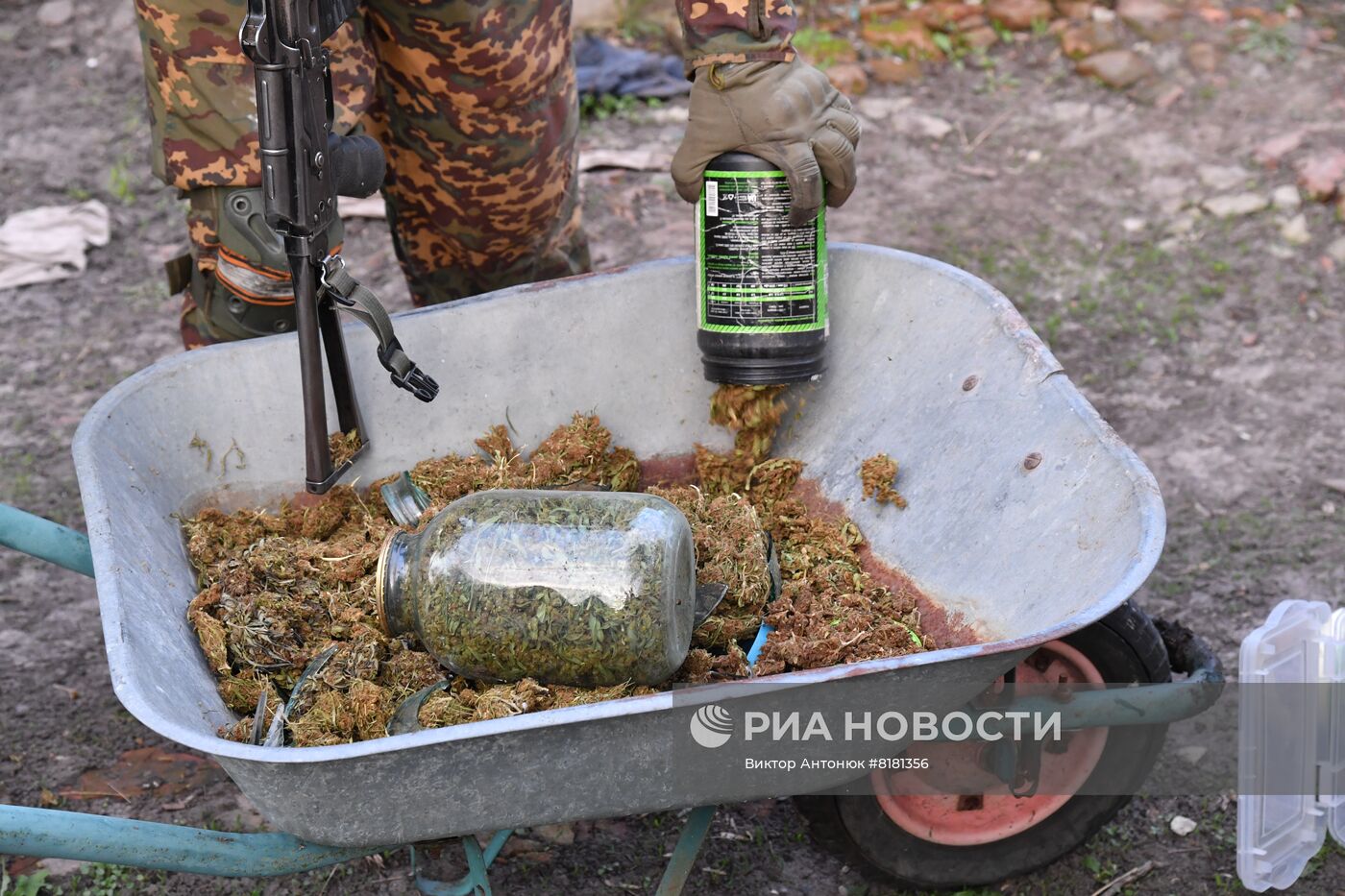 МВД ЛНР ликвидировало производство наркотиков в Харьковской области