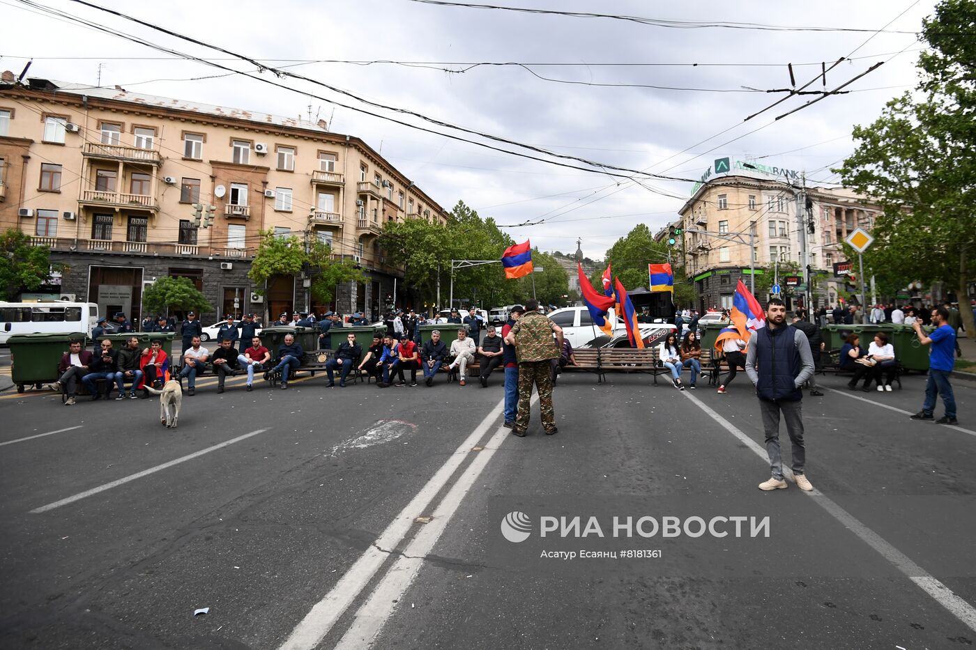 Протесты в Ереване