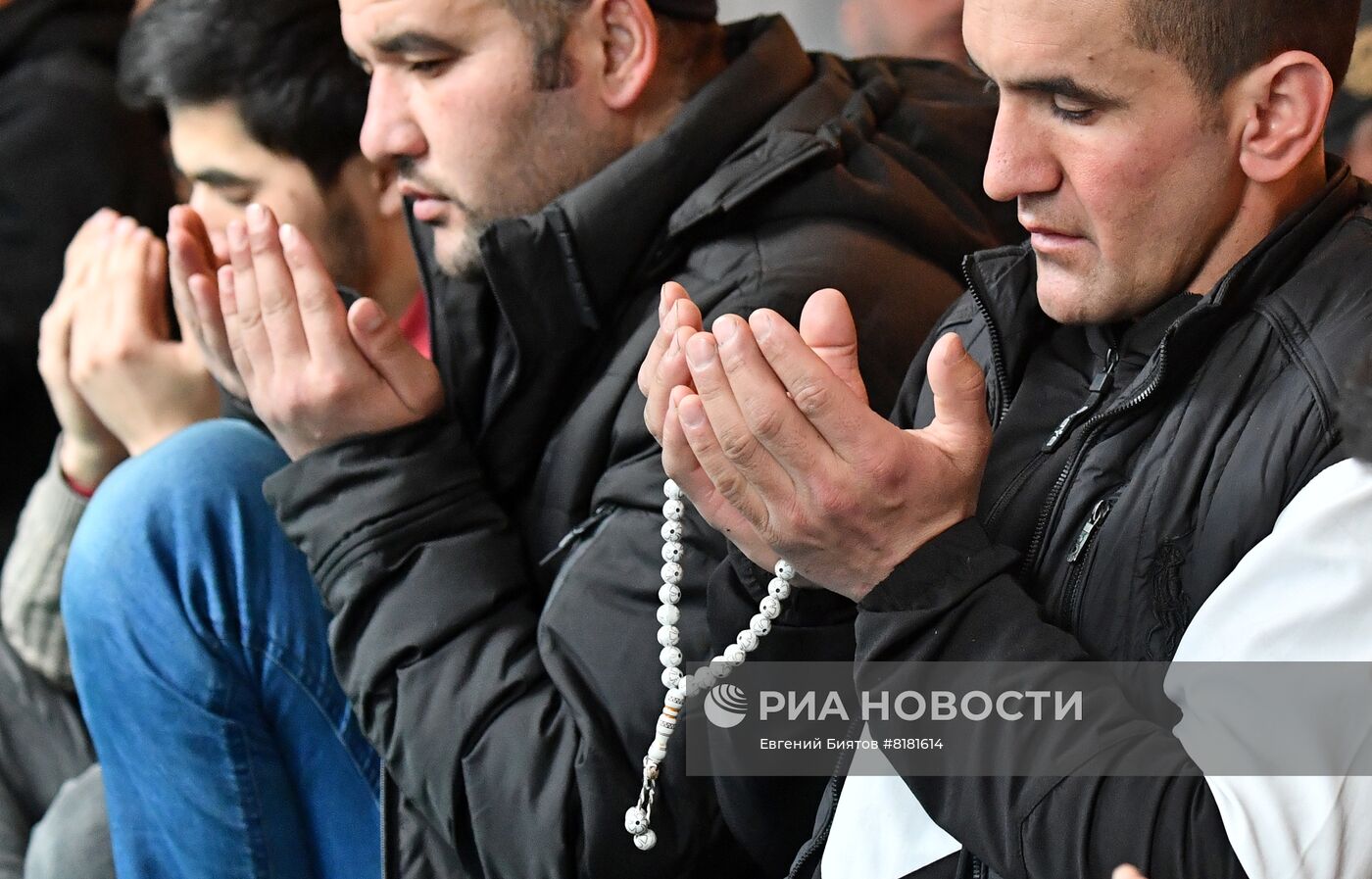 Празднование Ураза-байрама в Москве