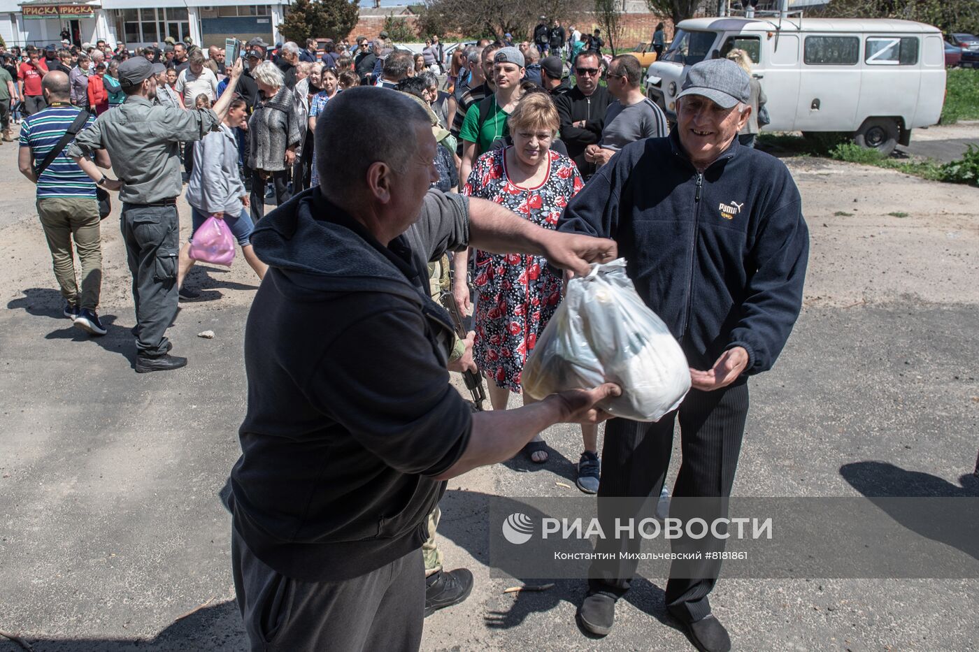 Мирная жизнь в Бердянске