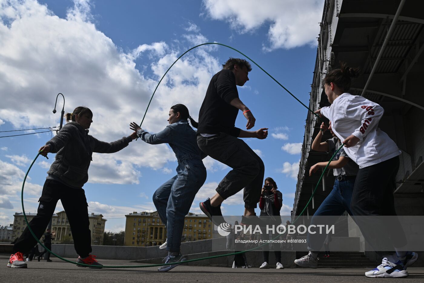 Отдых горожан в Москве