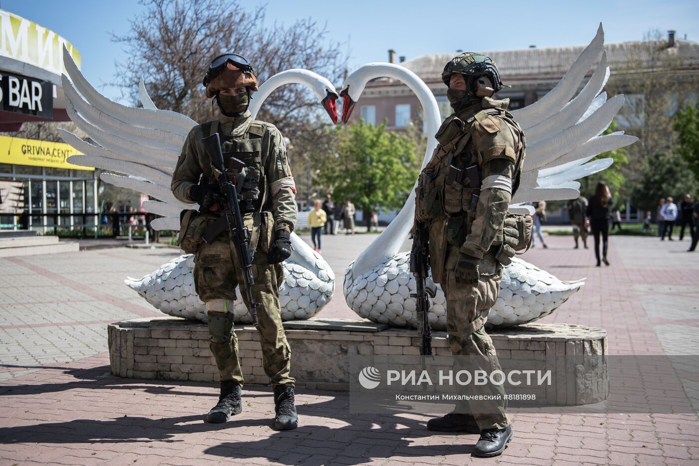 Мирная жизнь в Бердянске