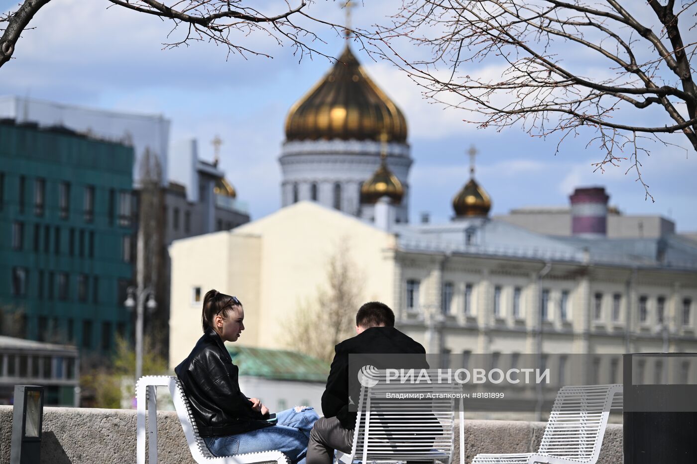 Отдых горожан в Москве