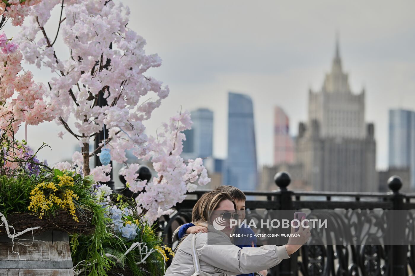 Отдых горожан в Москве
