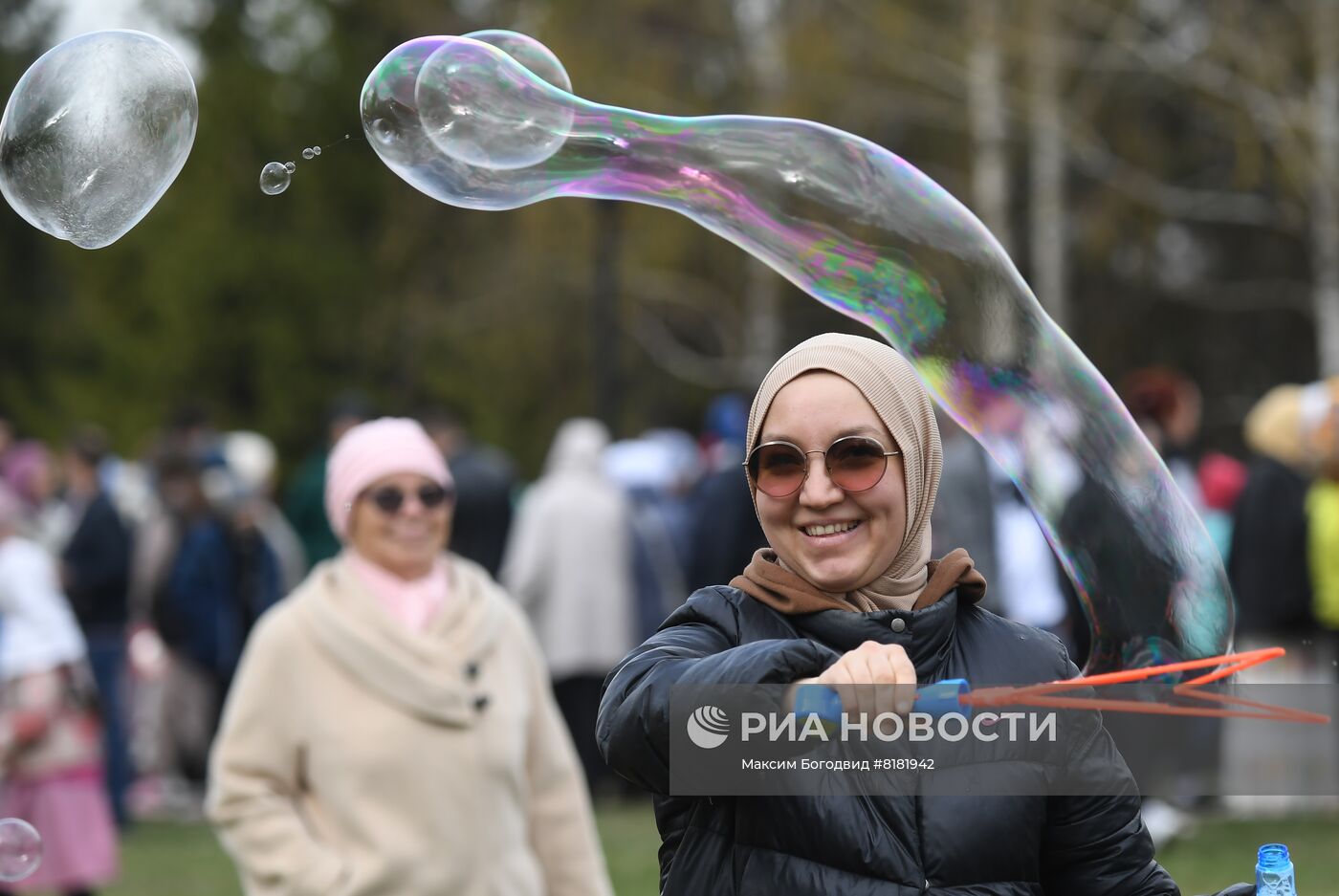 Празднование Ураза-байрама в Казани