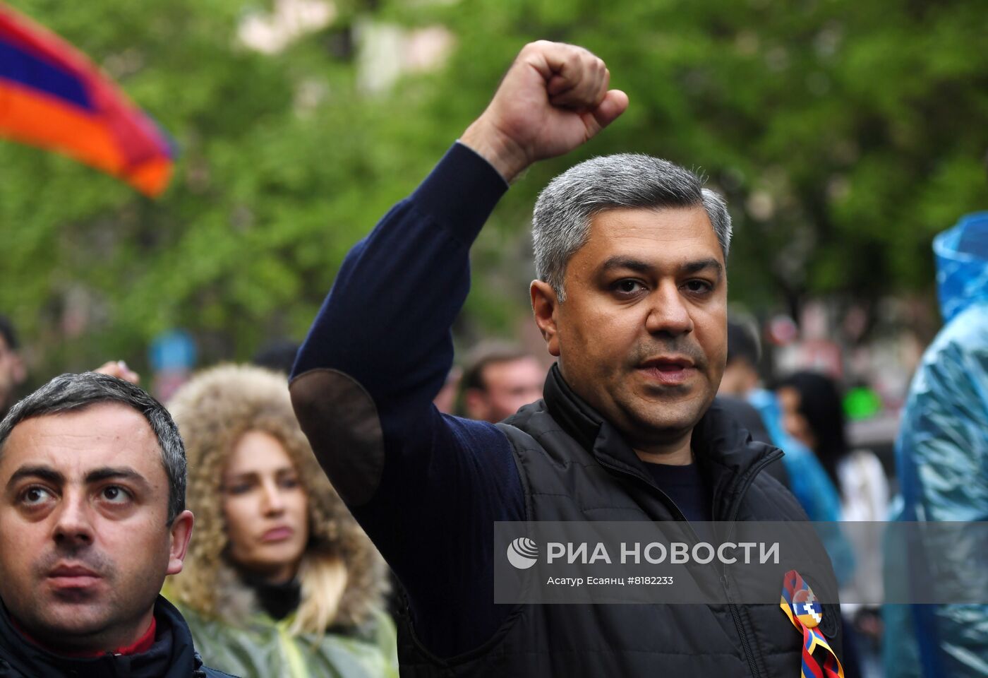 Акции протеста продолжаются в Ереване