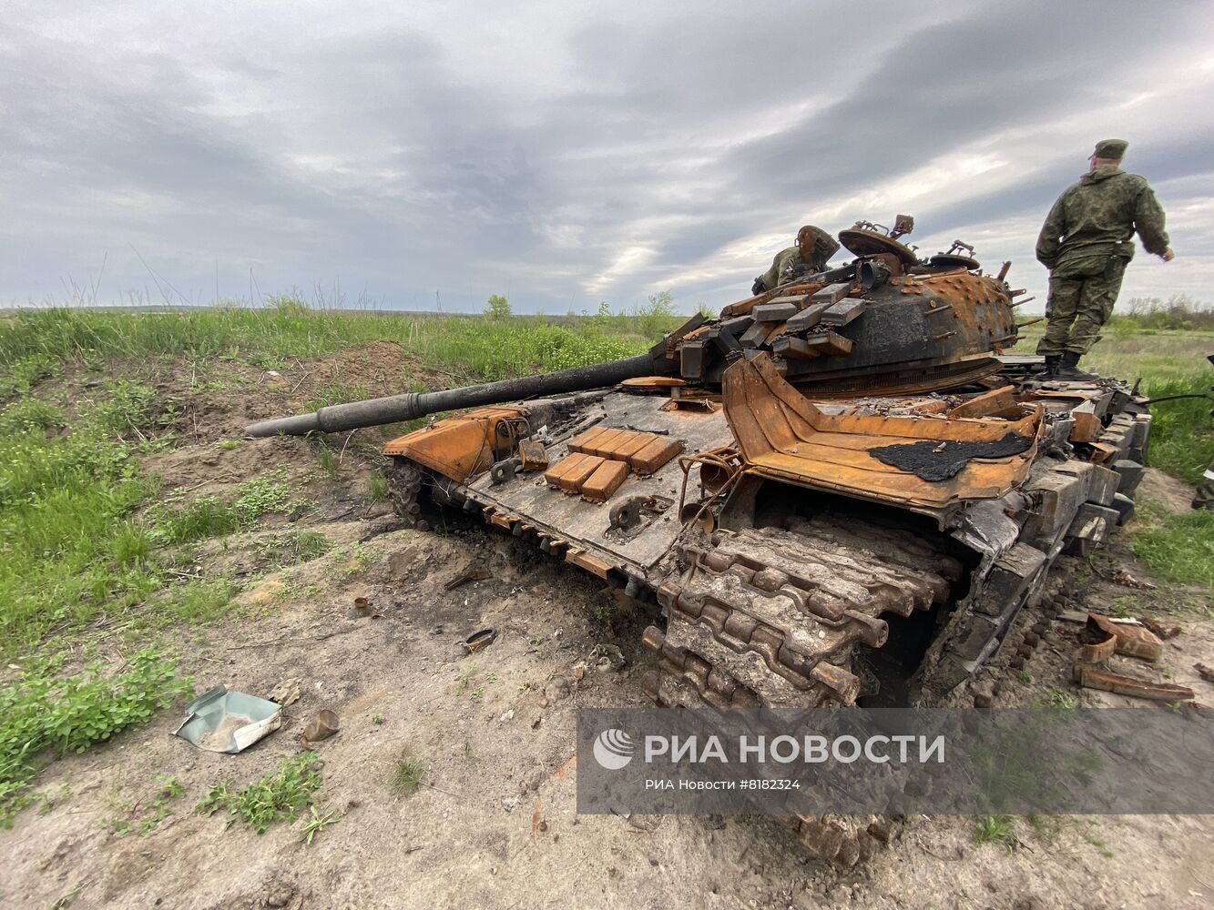 Работа следователей СК РФ в городе Счастье в ЛНР