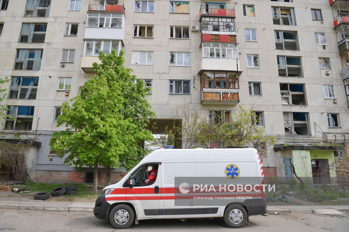 Работа скорой помощи в Рубежном