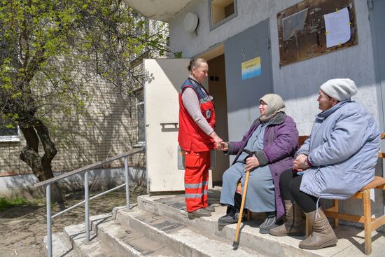 Работа скорой помощи в Рубежном