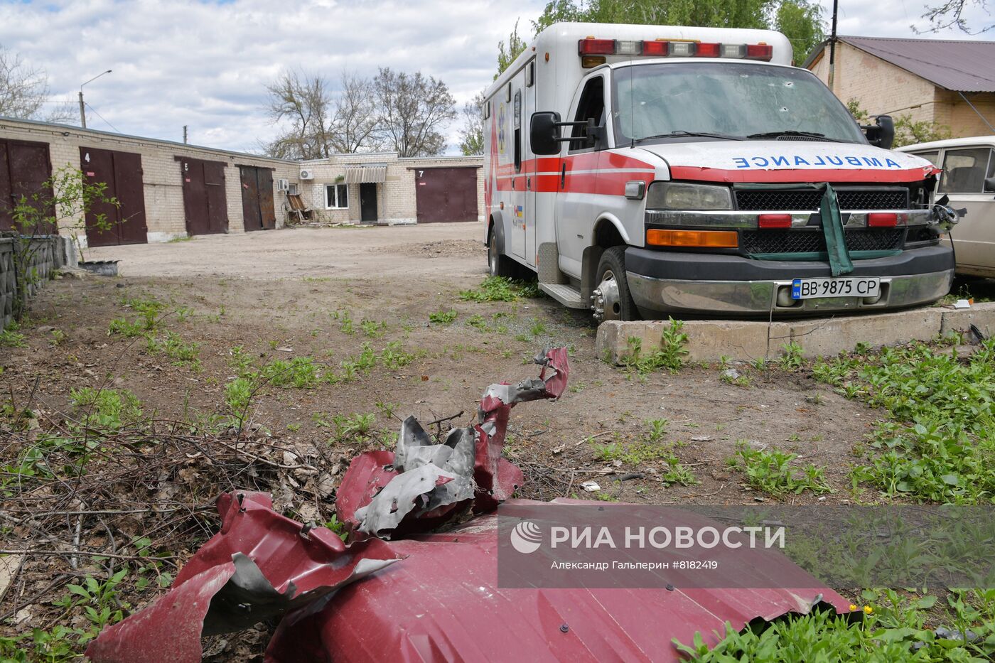 Работа скорой помощи в Рубежном