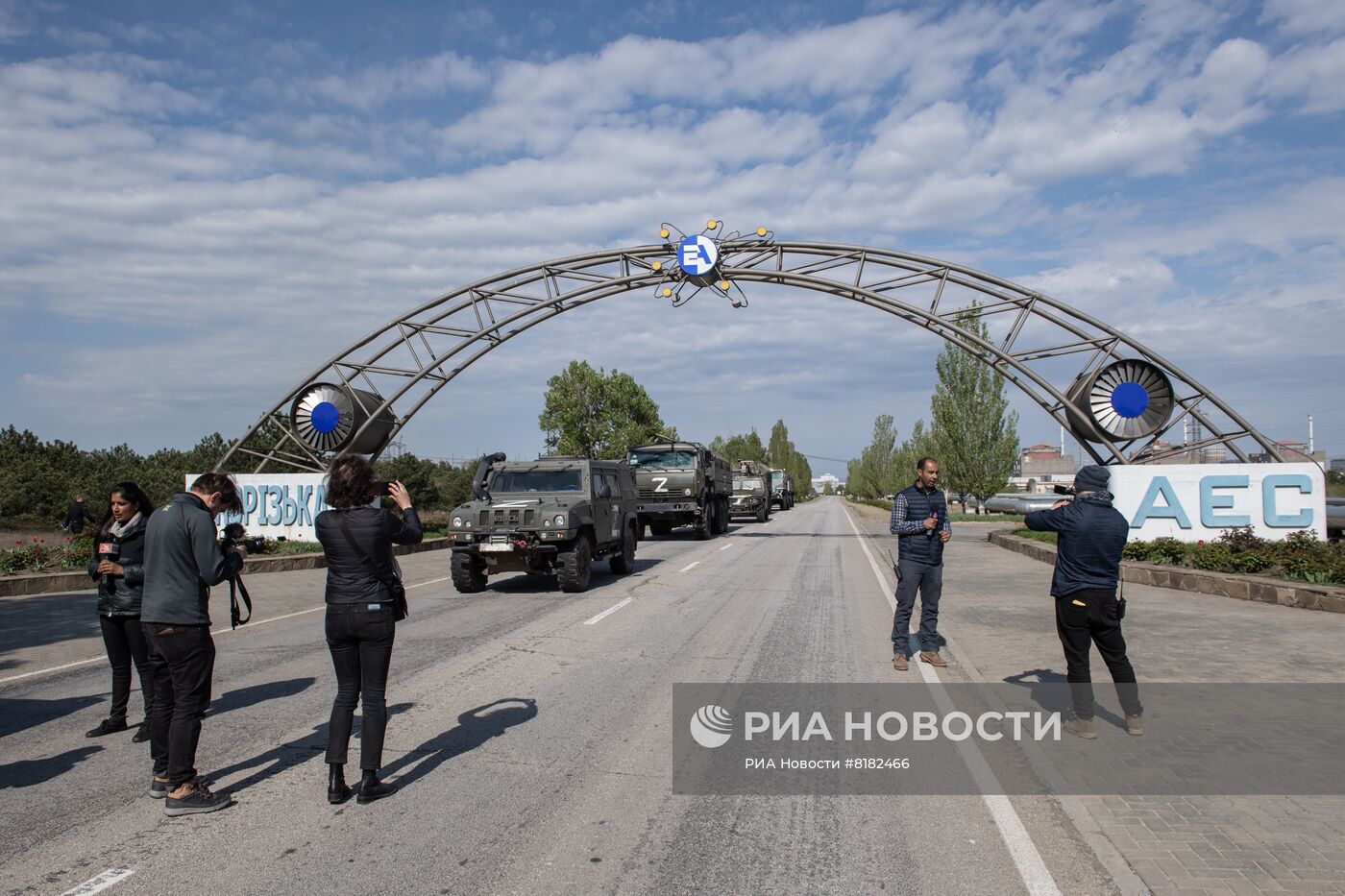 Запорожскую АЭС посетили иностранные журналисты