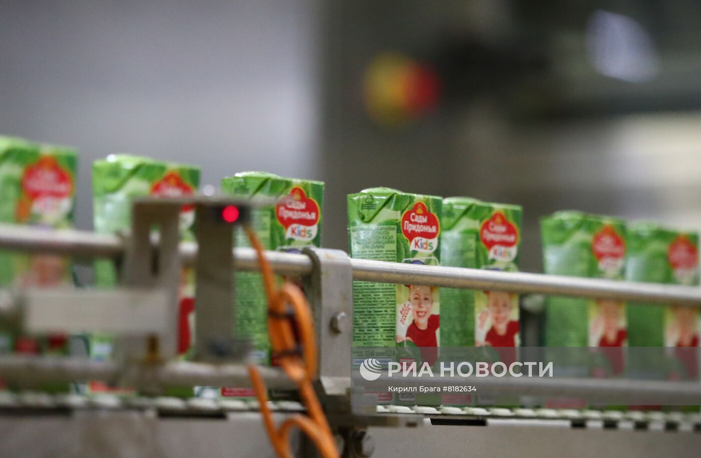 Производство напитков "Сады придонья" в Волгоградской области