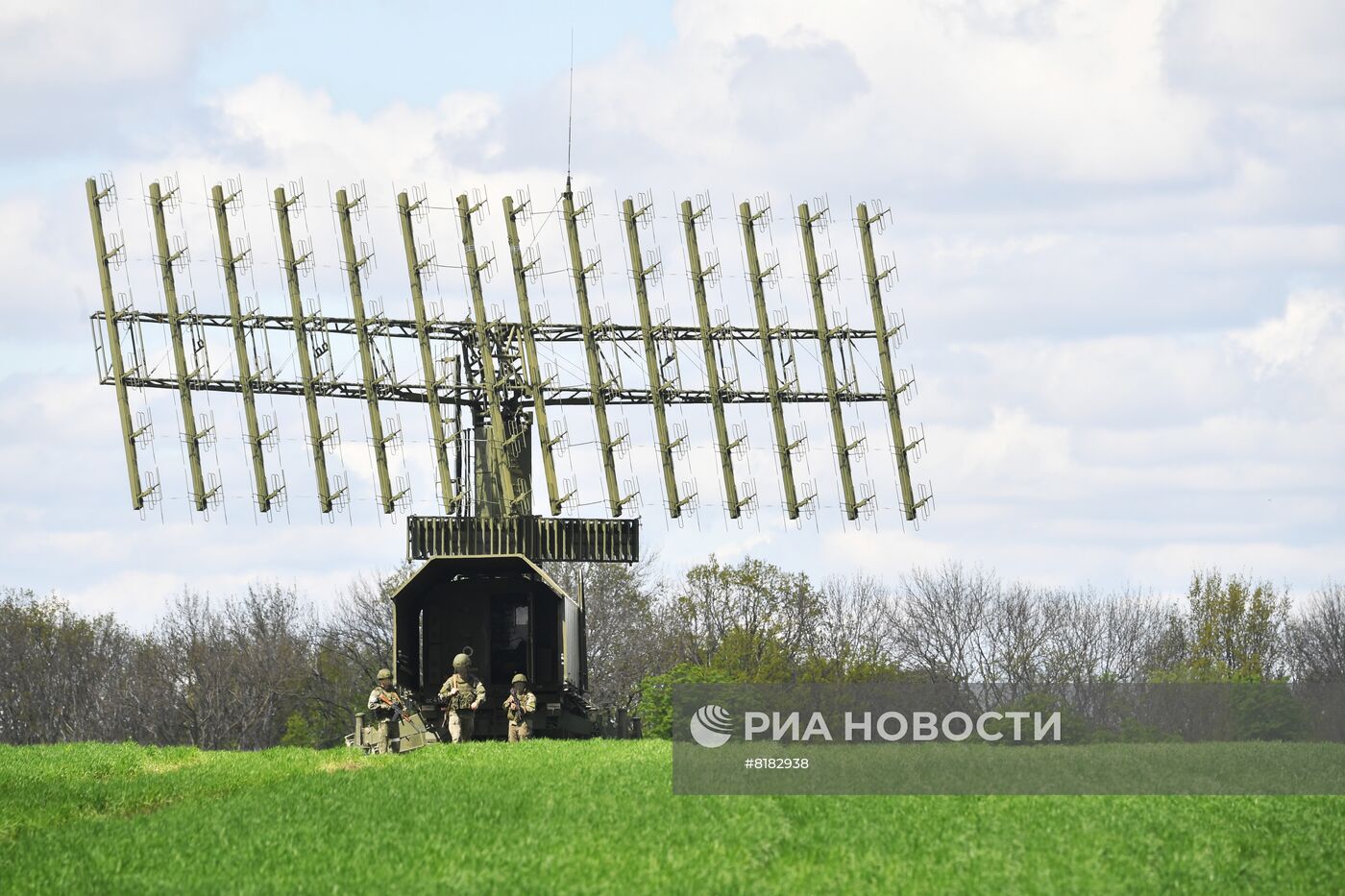 Работа российских средств ПВО на Харьковском направлении