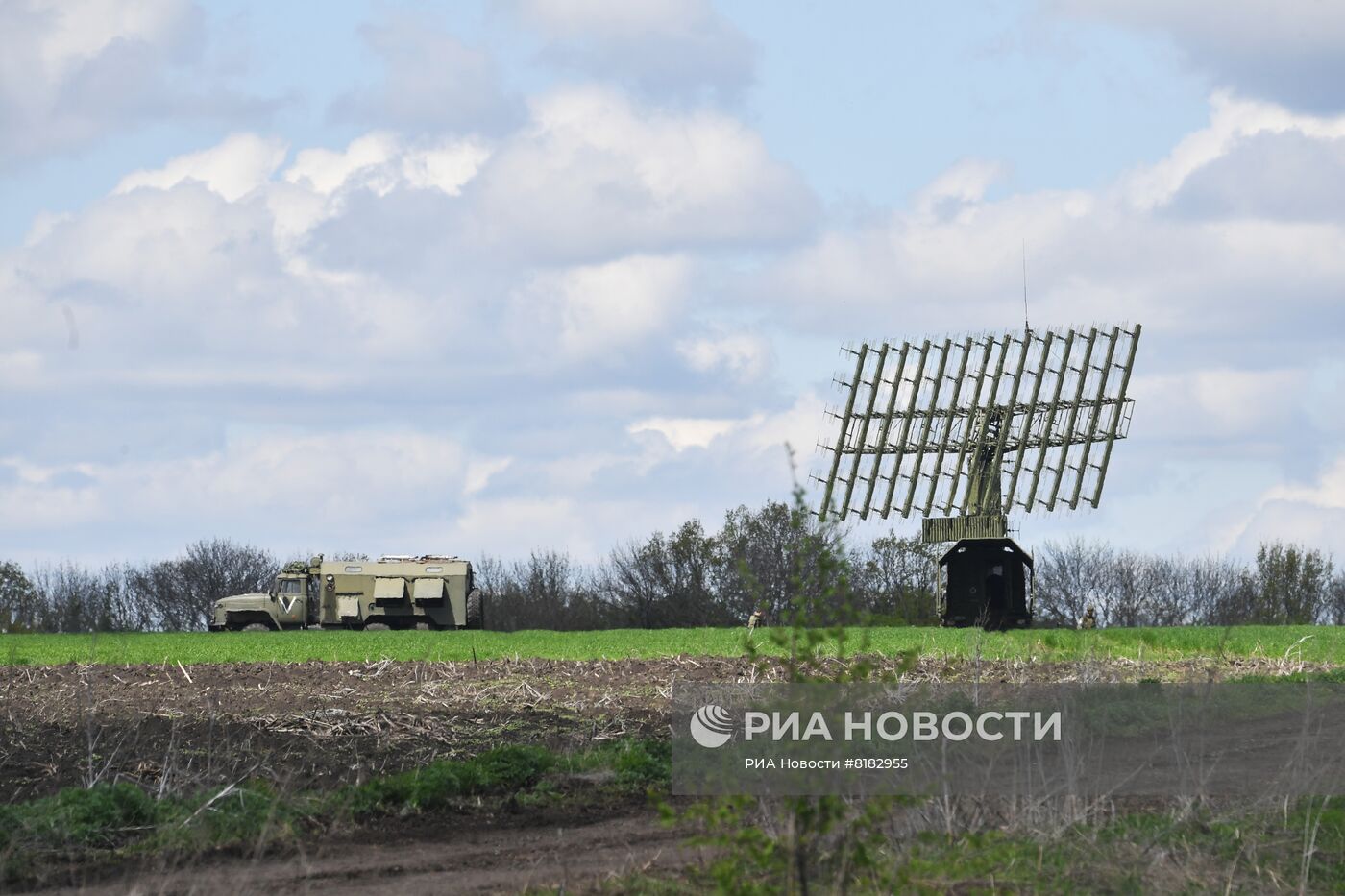 Работа российских средств ПВО на Харьковском направлении