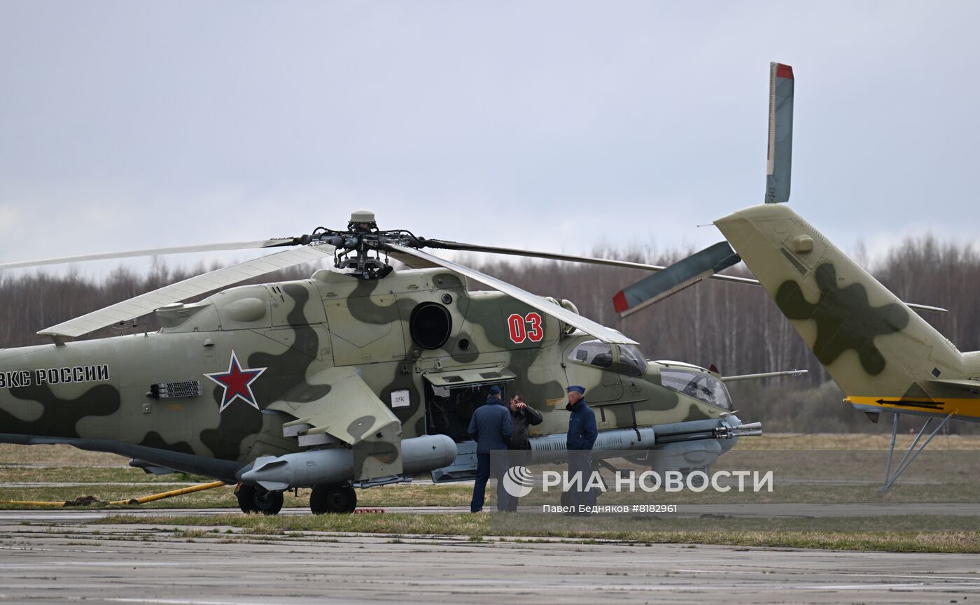 Репетиция воздушной части парада Победы