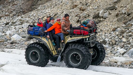Гора Мунку-Сардык в Бурятии