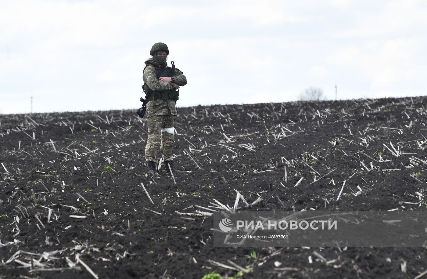 Работа разведгруппы Восточного военного округа на Харьковском направлении