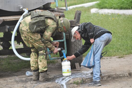 Работа разведгруппы Восточного военного округа на Харьковском направлении