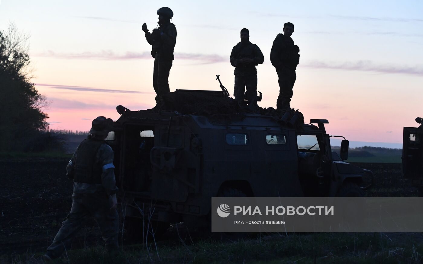 Работа разведгруппы Восточного военного округа на Харьковском направлении