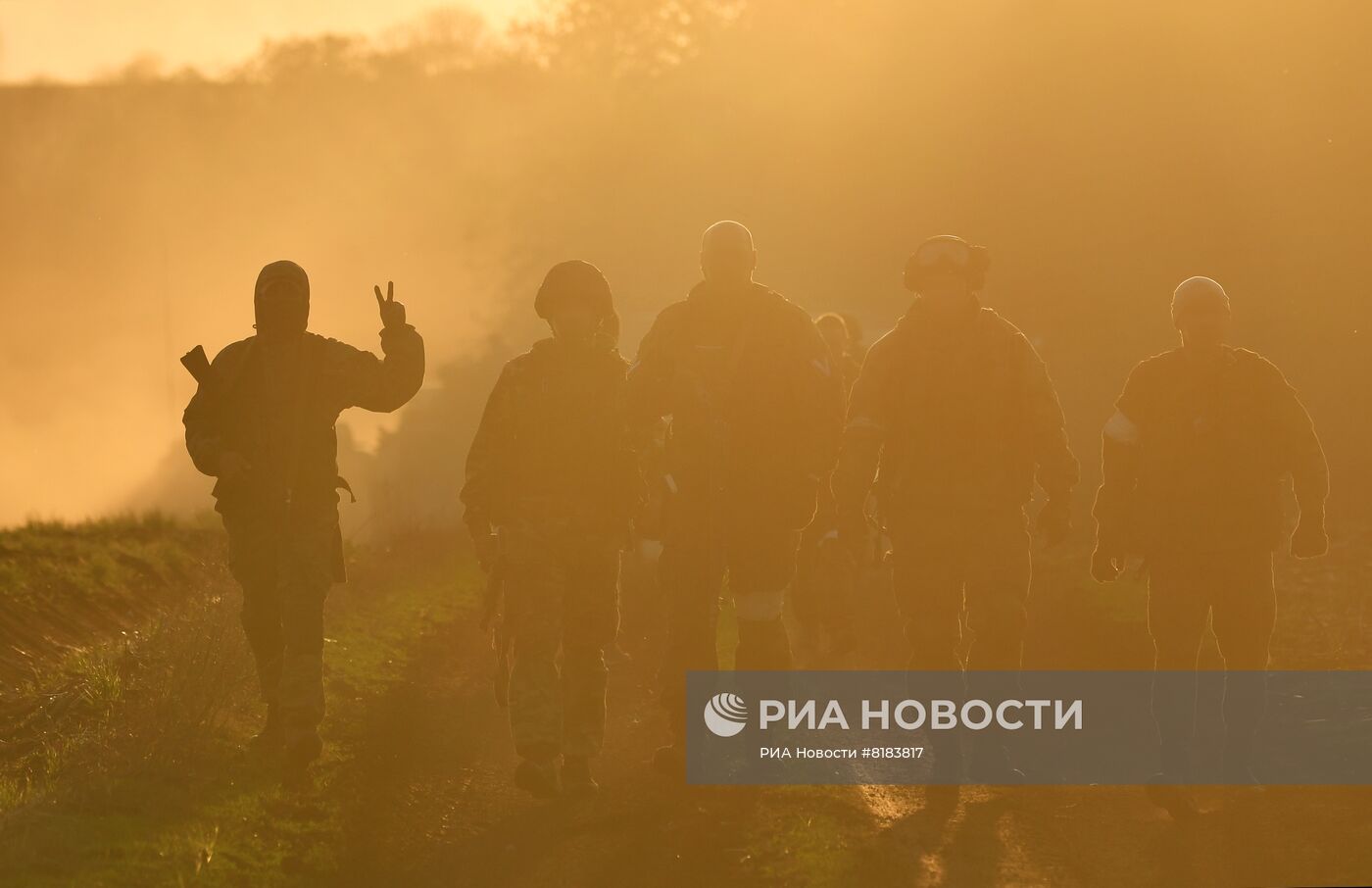 Работа разведгруппы Восточного военного округа на Харьковском направлении