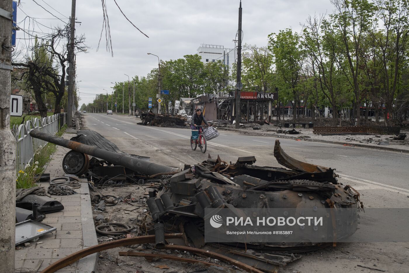 Центр Мариуполя