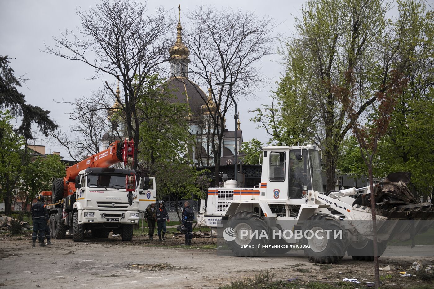 Центр Мариуполя